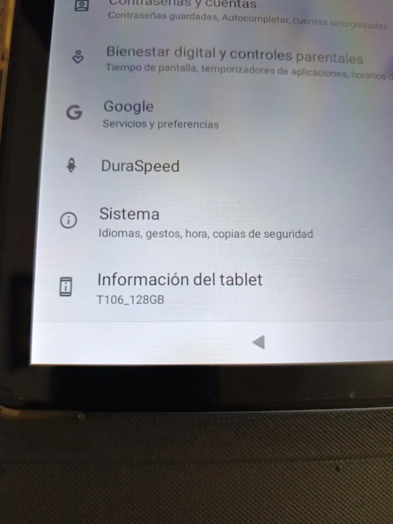 Tablet Cubo 6GB RAM 128GB Negro/Dorado afbeelding 5
