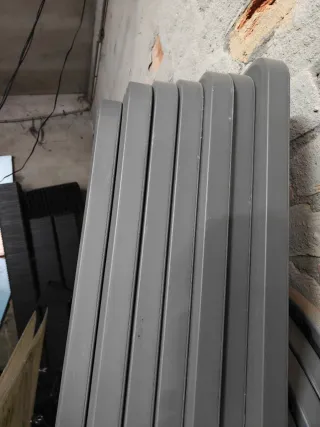 Lote 7 mesas plegables 183x75