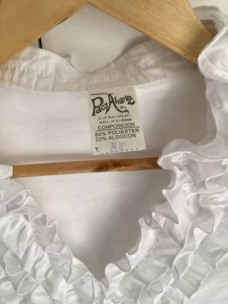Blusa Paco Alvarez volantes S
