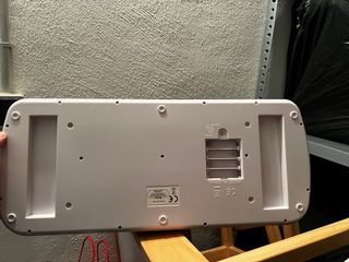 Teclado infantil con bola de discoteca