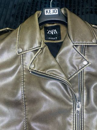 Giacca Zara in ecopelle