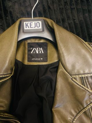 Giacca Zara in ecopelle