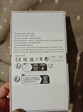 Anbernic RG Cube Negra