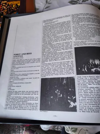 Porgy and Bess, ópera de Gershwin, vinilos