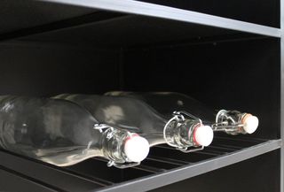 Mobile Portabottiglie Portabicchieri Legno 95 cm