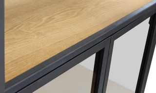 Libreria Industrial Acciaio e Legno 68x39x183 cm