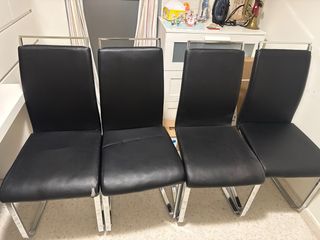 4 Sillas Comedor Diseño Moderno