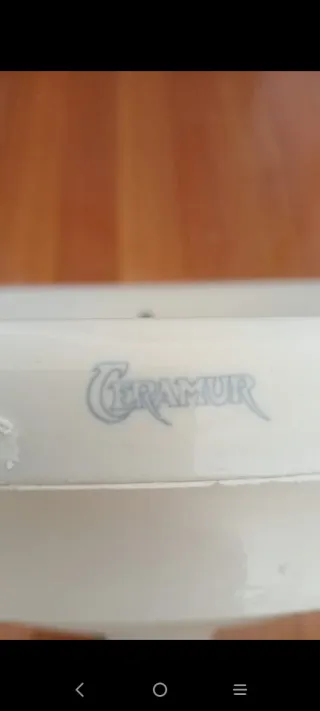 Lavabo de porcelana blanco 59cmx49cm