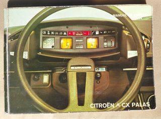 Manual empleo Citroën CX Palas + xm i parasol 92