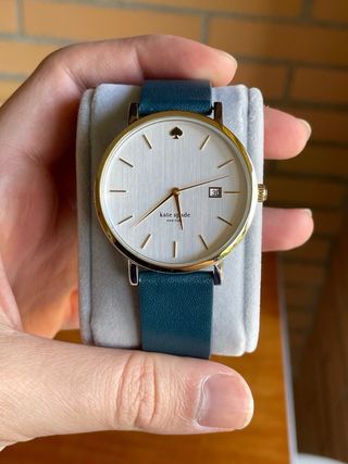 Reloj Kate Spade Azul y Dorado