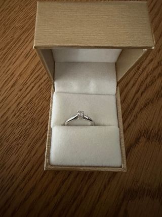 Anillo SUAREZ Diamante Compromiso