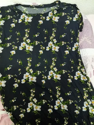 Vestido estampado floral talla 44