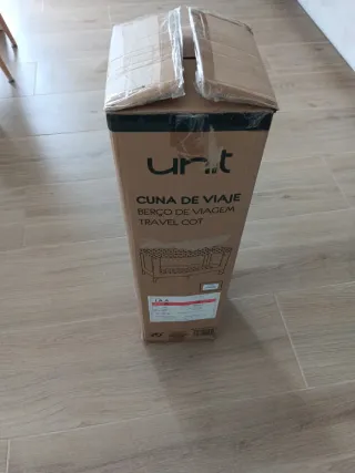 Cuna de viaje plegable