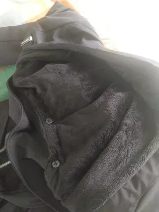 Gabardina Michael Kors Mujer Talla S Negra