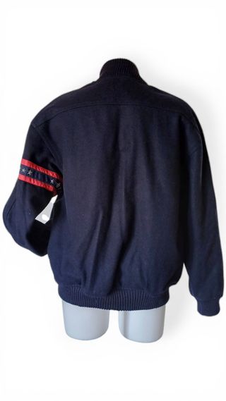 Marina Yachting Giubbotto Lana Blu 80s