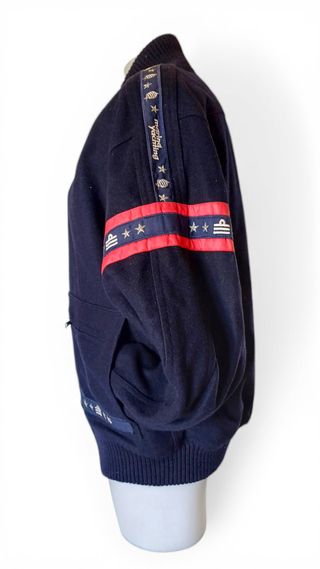 Marina Yachting Giubbotto Lana Blu 80s