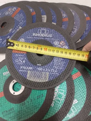 15 discos corte radial 180mm