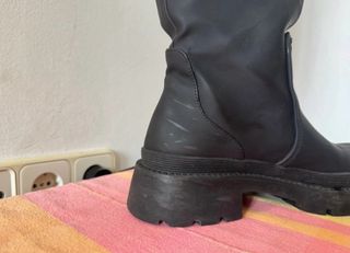 Botas altas negras zara