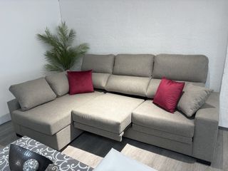 Sofá chaise longue nuevo