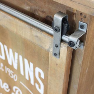 Madia Industrial Legno e Metallo 89x42,5x76,8 cm