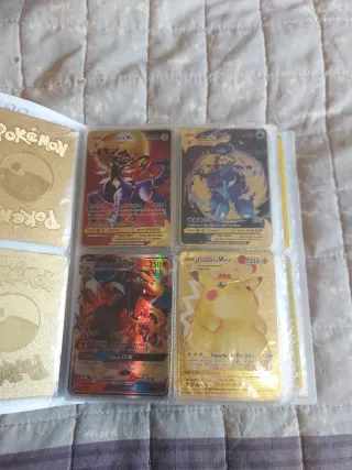 Carta Pokémon Charizard Dorada Exclusiva