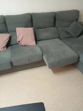 Sofá Cherlón gris convertible en cama