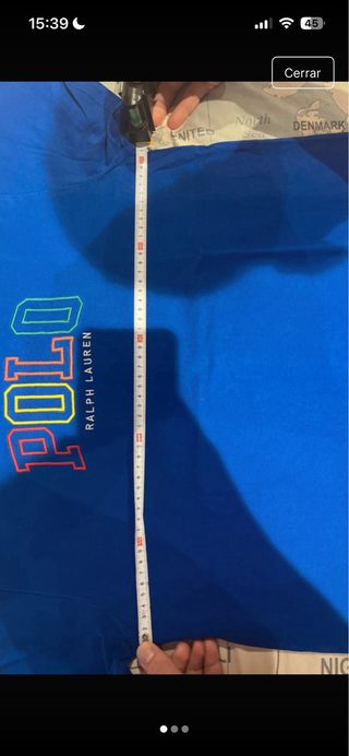 Camiseta Polo Ralph Lauren Azul talla niño xl