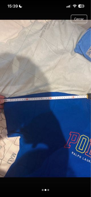 Camiseta Polo Ralph Lauren Azul talla niño xl