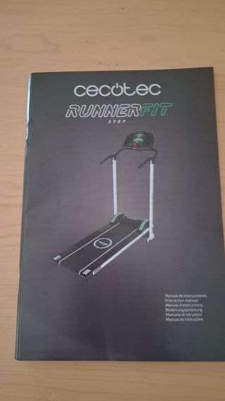 Cinta de Correr Cecotec RunnerFit Step Black