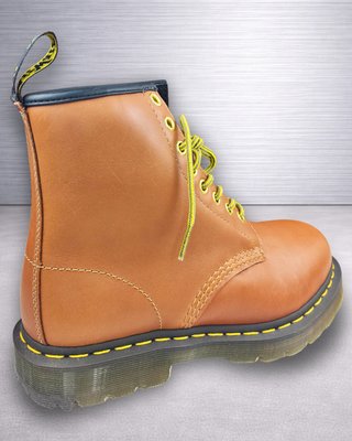 Dr Martens 1460 Tan Blizzard WP Marron Piel Mujer