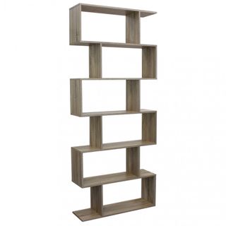 Libreria Design Legno Naturale 80x23,5x190,5 cm