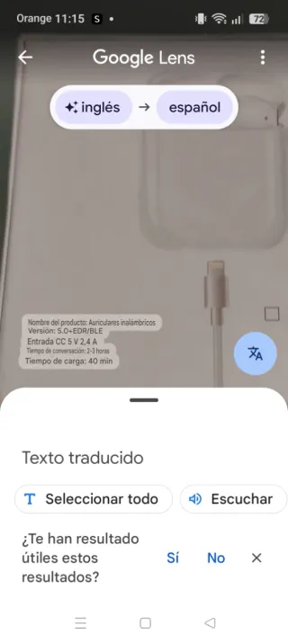 Auriculares i12 TWS Bluetooth Blancos