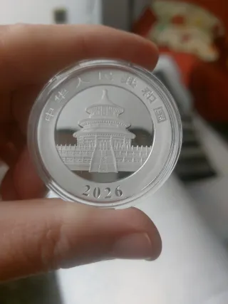 Moneda Plata 30g Ag.999 Panda