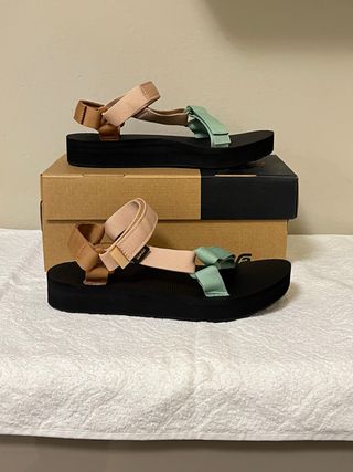 Sandali Teva Platform Donna Tg 39