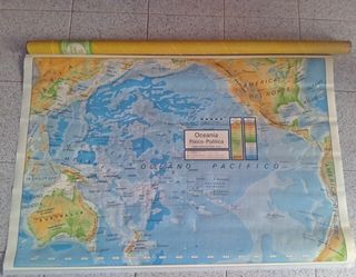 Mapa Europa Escolar Retro