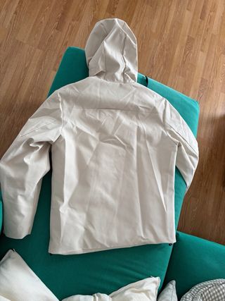 Chaqueta abrigo hombre Zara Beige Talla M NUEVO