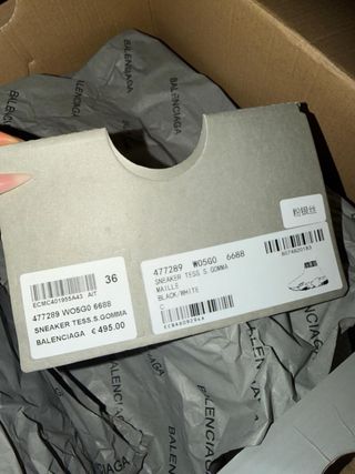 Scarpe Balenciaga Sock Glitter Rosa Tg 36