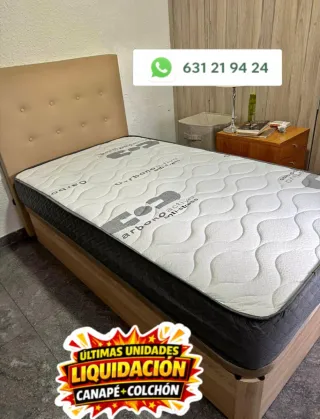 Canapé abatible 160x200 oferta