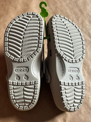 Crocs Baya Beige Zuecos