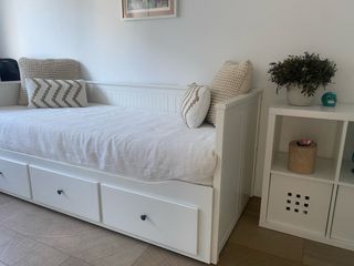 Cama nido Ikea hemnes con cama extra y cajones