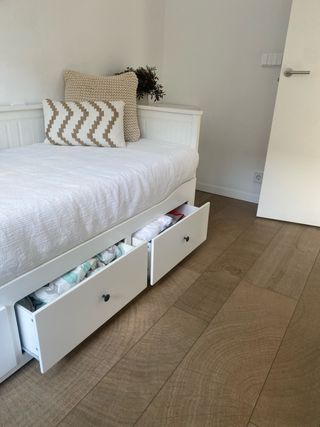 Cama nido Ikea hemnes con cama extra y cajones