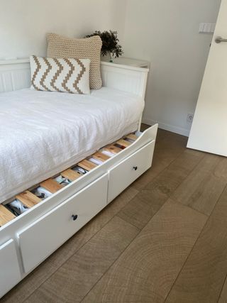Cama nido Ikea hemnes con cama extra y cajones