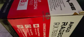 Tarjeta Gráfica Sapphire RX 7600 8GB OC sin abrir