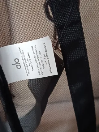 Bolsa de deporte Alo negra