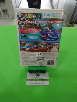 Juego Wii Sonic & Sega All-Stars Racing