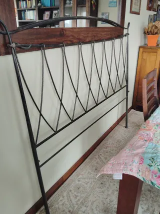 Cabecero Forja Peña Vargas Negro