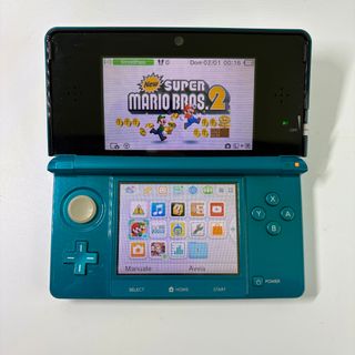 Nintendo 3DS verde acqua