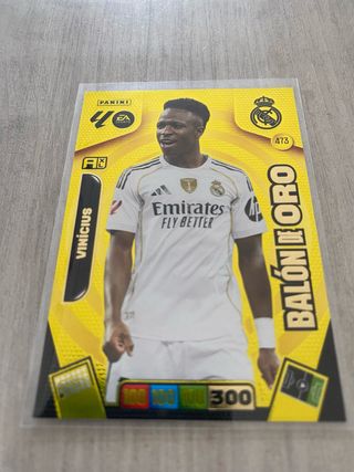 Cromo Balón de Oro Vinicius Adrenalyn XL 2026