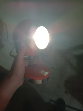 Coppia Lampade Space Age Anni 70