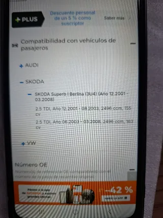 Calentadores Audi, Skoda, VW